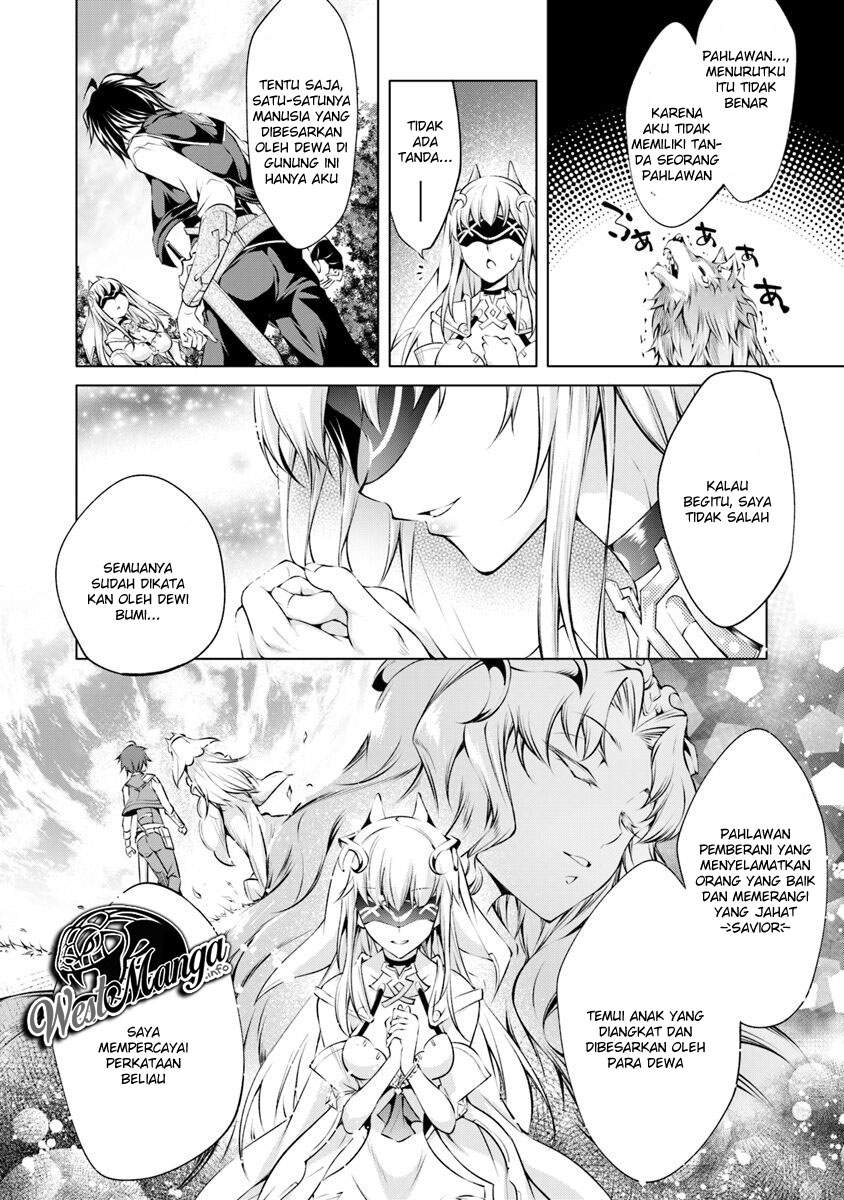 Kamigami ni Sodaterare Shimo no, Saikyou to Naru chapter 2
